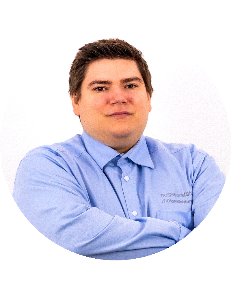 Porträt von Kilian Schnepf von netzwerkfähig