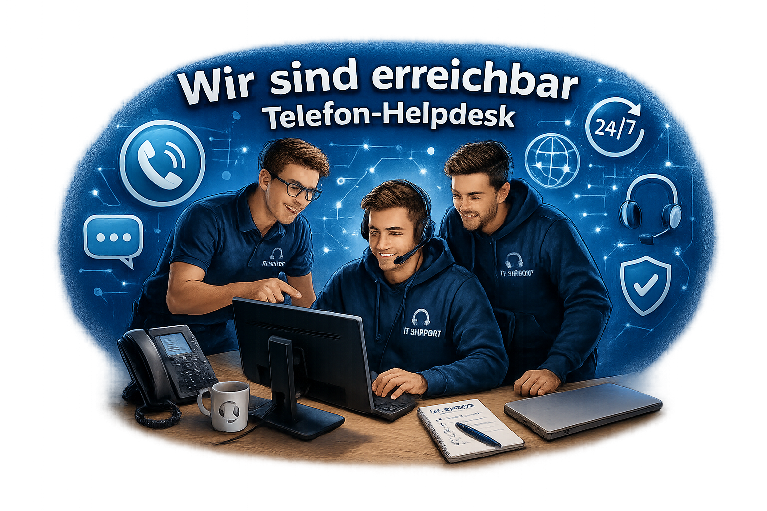 Erreichbarer IT-Support