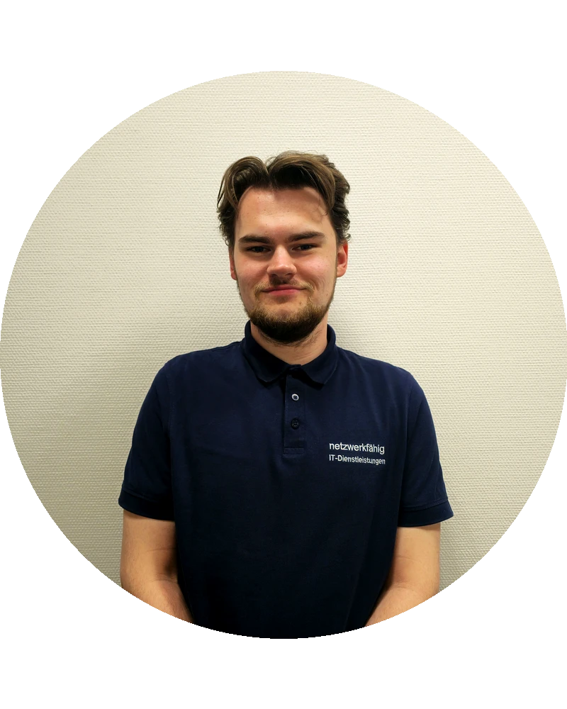 Porträt von Nick Jansen aus dem Team von netzwerkfähig