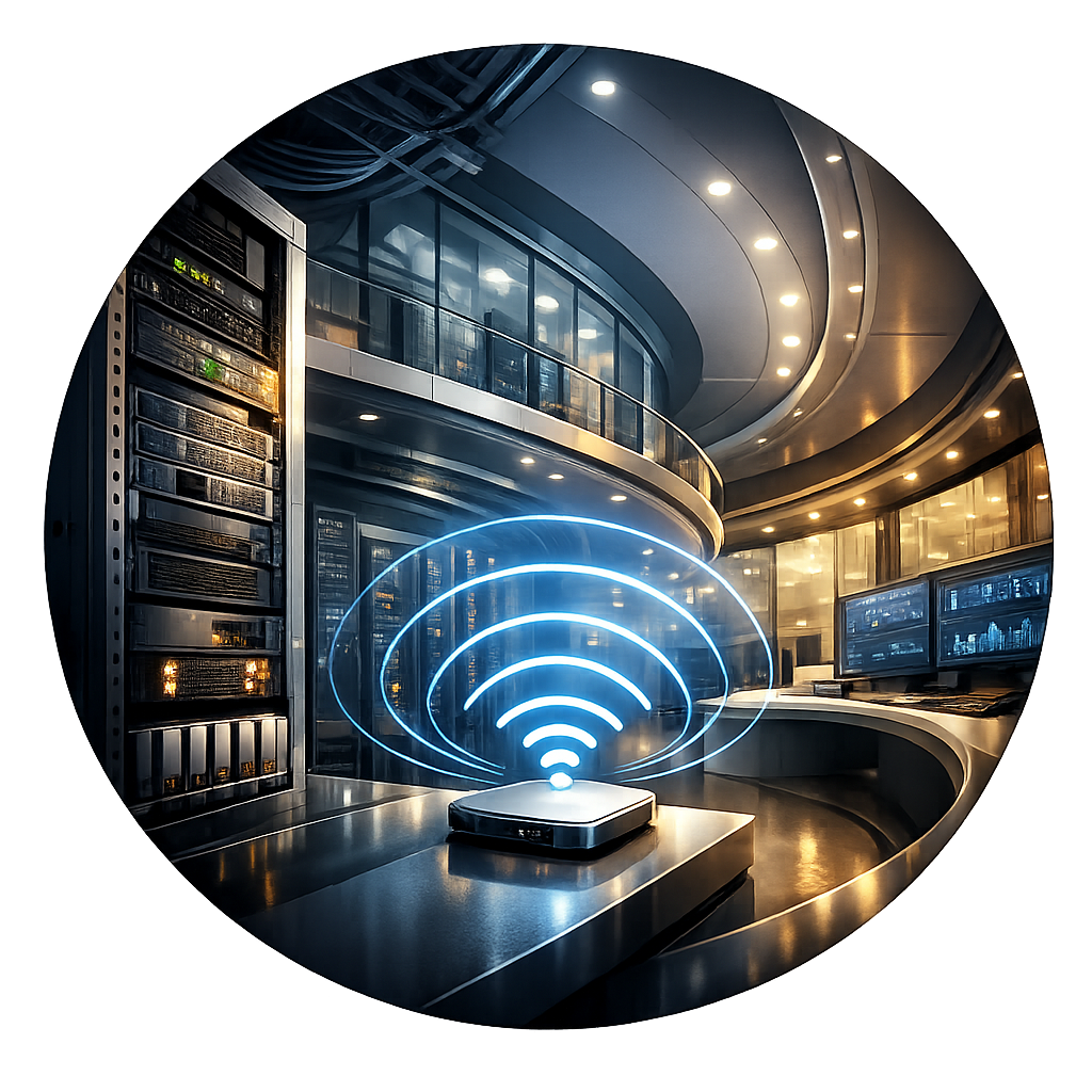 Modernes WLAN in Unternehmen: stabile Funkabdeckung in professioneller IT-Umgebung